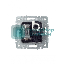 Розетка телевизионная двойная TV+RJ45 IEK BRITE РТВ/РК12-БрКр кат.5E бежевый