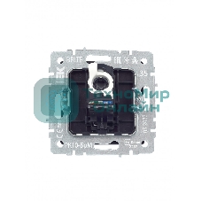 Розетка компьютерная IEK BRITE РК10-БрМ RJ45 кат.5E маренго