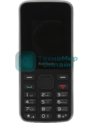 Мобильный телефон Xenium X175 черный моноблок 2Sim 1.8