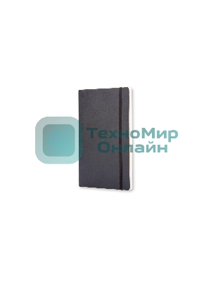 Блокнот Moleskine Classic Soft Large, 192 страниц, черный, нелинованный