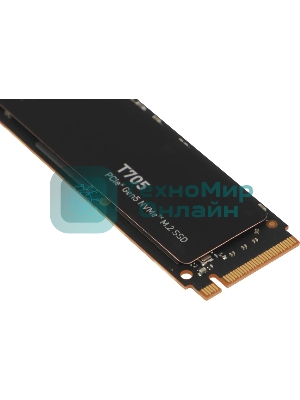 Накопитель SSD Crucial T705 4Tb PCIe Gen5 NVMe M.2 SSD CT4000T705SSD3