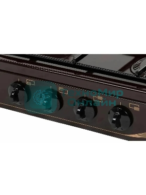 Плита настольная газовая ПГ 900-03 К17 коричневый эмалированный металл (настольная)