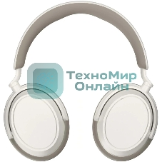 Беспроводные/проводные наушники Sennheiser Accentum Plus белый, полноразмерные, Bluetooth + Jack 3.5 мм, активное шумоподавление, до 50 ч