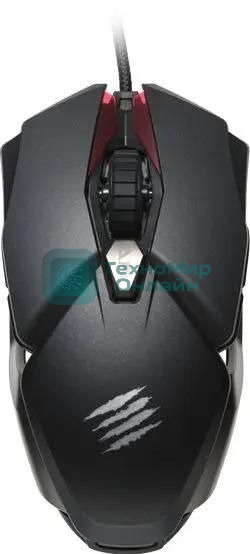 Мышь проводная Mad Catz B.A.T. 6+ черный, 16000 dpi, USB, кнопки - 10
