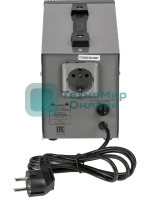 Стабилизатор напряжения Ресанта АСН-500Д/1-Ц электронный однофазный серый