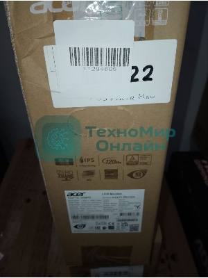 (Поврежденная упаковка) Монитор Acer V247YGbmipx 23,8'', 16:9, IPS, FHD, 4ms, 250cd, 120Hz, HDMI, DP, SPK UM.QV7CD.G07 (Новый товар  в заводской упаковке  с повреждениями)