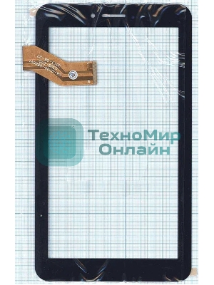 Сенсорное стекло (тачскрин) C186104C12 FPC833DR, черное