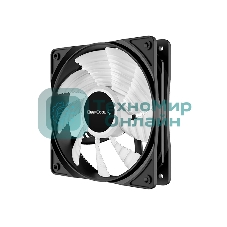 Вентилятор для корпуса DEEPCOOL RF120B черный, 120 мм, 1300 об/мин, 21.9 дБ, 3 pin