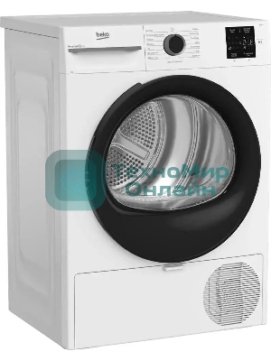 Сушильная машина Beko BM3T37220 белый, 7 кг, сушка - тепловой насос, программ - 15, 59.8 x 84.6 x 54.5 см