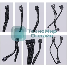 Блок питания 1STPLAYER ACK BRONZE 750W (HA-750AA2), 750Вт, 80 PLUS Bronze, 140мм, черный