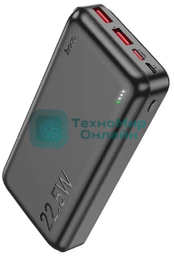 Портативный аккумулятор Hoco J101A Astute 20000mAh 22.5W 3A черный (82496)