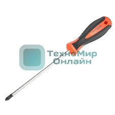 Отвертка Patriot PH2x150, CR-V, магнитная, двухкомпонентная рукоятка