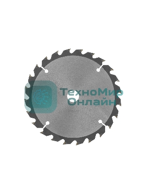 Пильный диск по дереву Denzel ф165 х 20 мм, 24 зубьев, тонкий