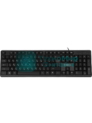 Комплект клавиатура+мышь Defender Line C-511 проводной, USB, 1000 DPI, чёрный