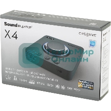 Звуковая карта Creative USB Sound Blaster X 4 WW (SB-Axx1) 7.1 Ret