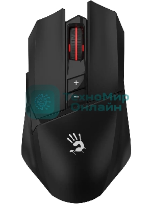 Мышь беспроводная A4Tech Bloody R36 Ultra черный, 12000 dpi, радиоканал, USB, кнопки - 7