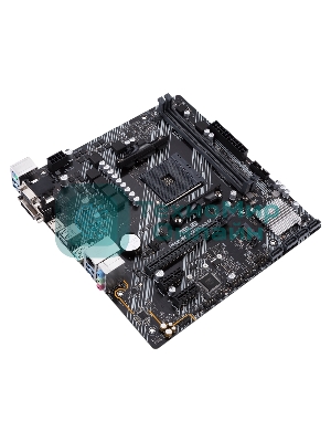 Материнская плата ASUS PRIME A520M-E/CSM, AM4, AMD A520, 2xDDR4, 4xSATA, 1xM.2, 1xPCIe 3.0 x16, 2xPCIe x1, 1xDVI-D, 1xHDMI, 1xVGA, 1x 1Gb LAN, 1xUSB-A 3.2 Gen 2, 2xUSB-A 2.0, 4xUSB-A 3.2 Gen 1, 3x3.5 мм, 7.1, mATX