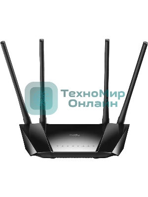 Роутер беспроводной Cudy LT400 N300 10/100BASE-TX/4G cat.4 черный