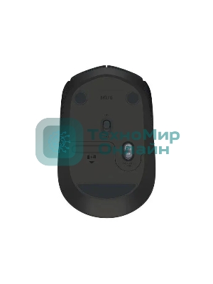 Мышь беспроводная Logitech M171 черный/серый, 1000 dpi, радиоканал, USB, кнопки - 3