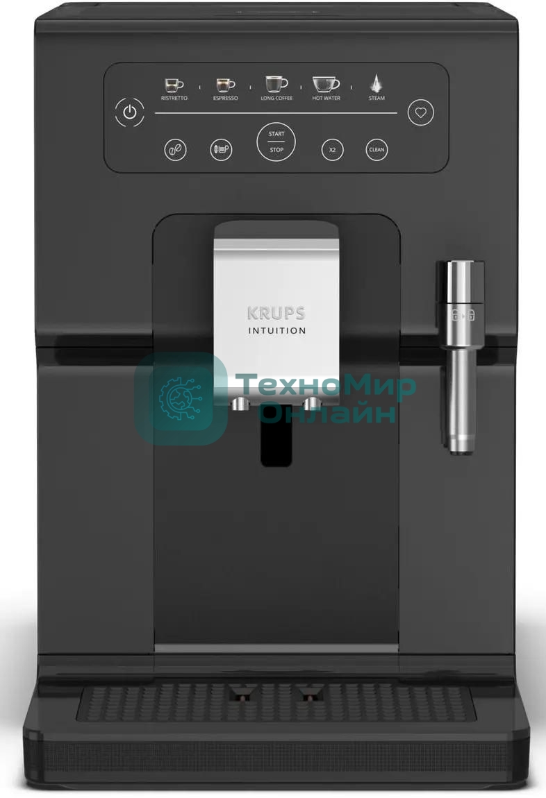 Кофемашина Krups Essential EA870810 1450Вт черный/нержавеющая сталь