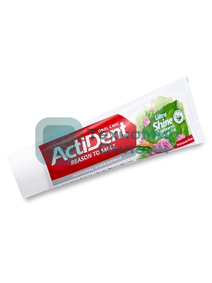 Зубная паста Active ACTIDENT Розмарин и Гималайская соль Ultra Shine, без парабенов, 100 г (512901005)