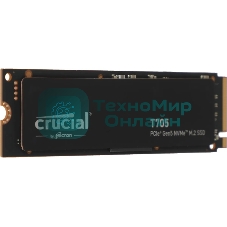 Накопитель SSD Crucial T705 4Tb PCIe Gen5 NVMe M.2 SSD CT4000T705SSD3