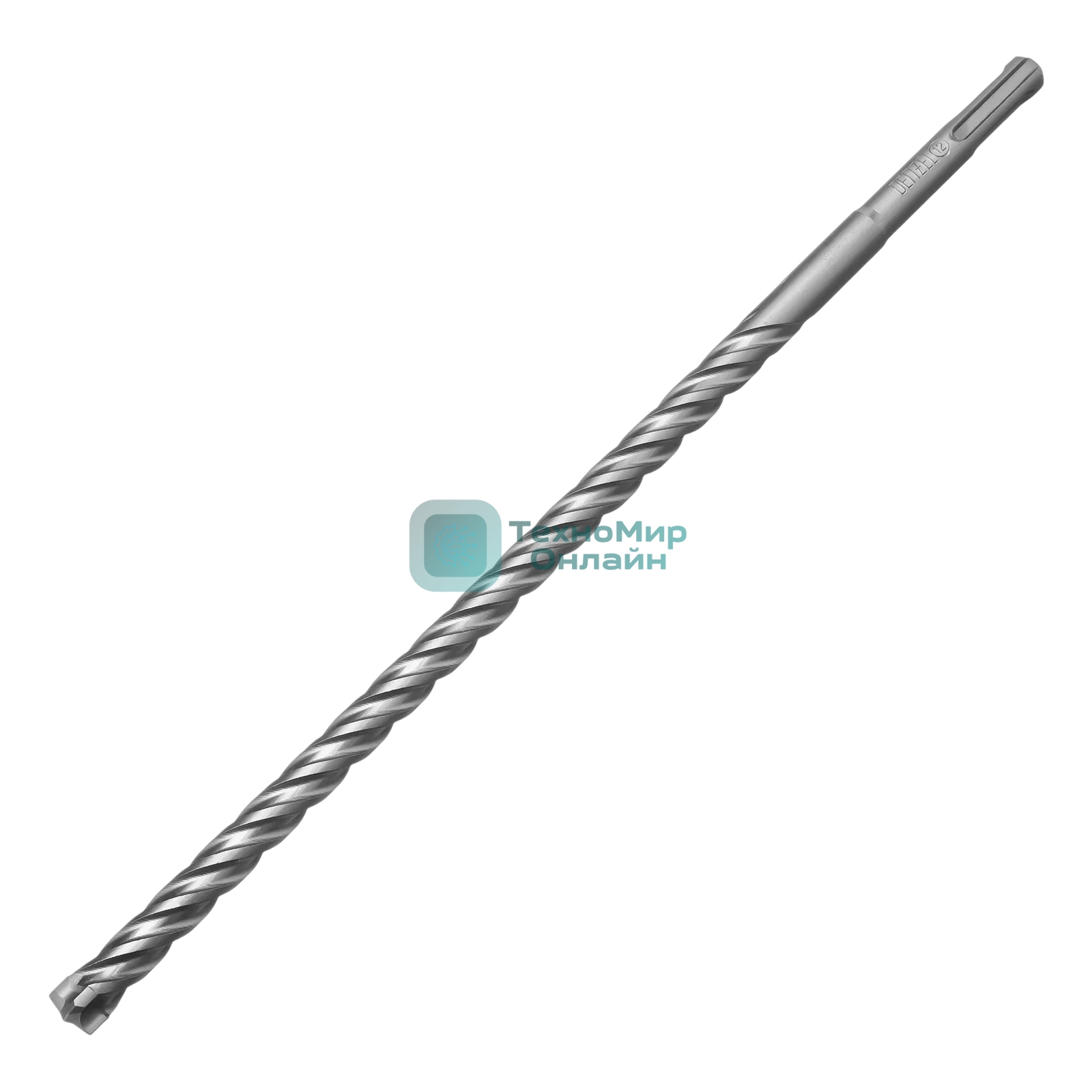 Бур по бетону Denzel цельная крестовая пластина, 12x315 мм, SDS PLUS