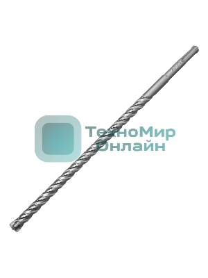 Бур по бетону Denzel цельная крестовая пластина, 12x315 мм, SDS PLUS