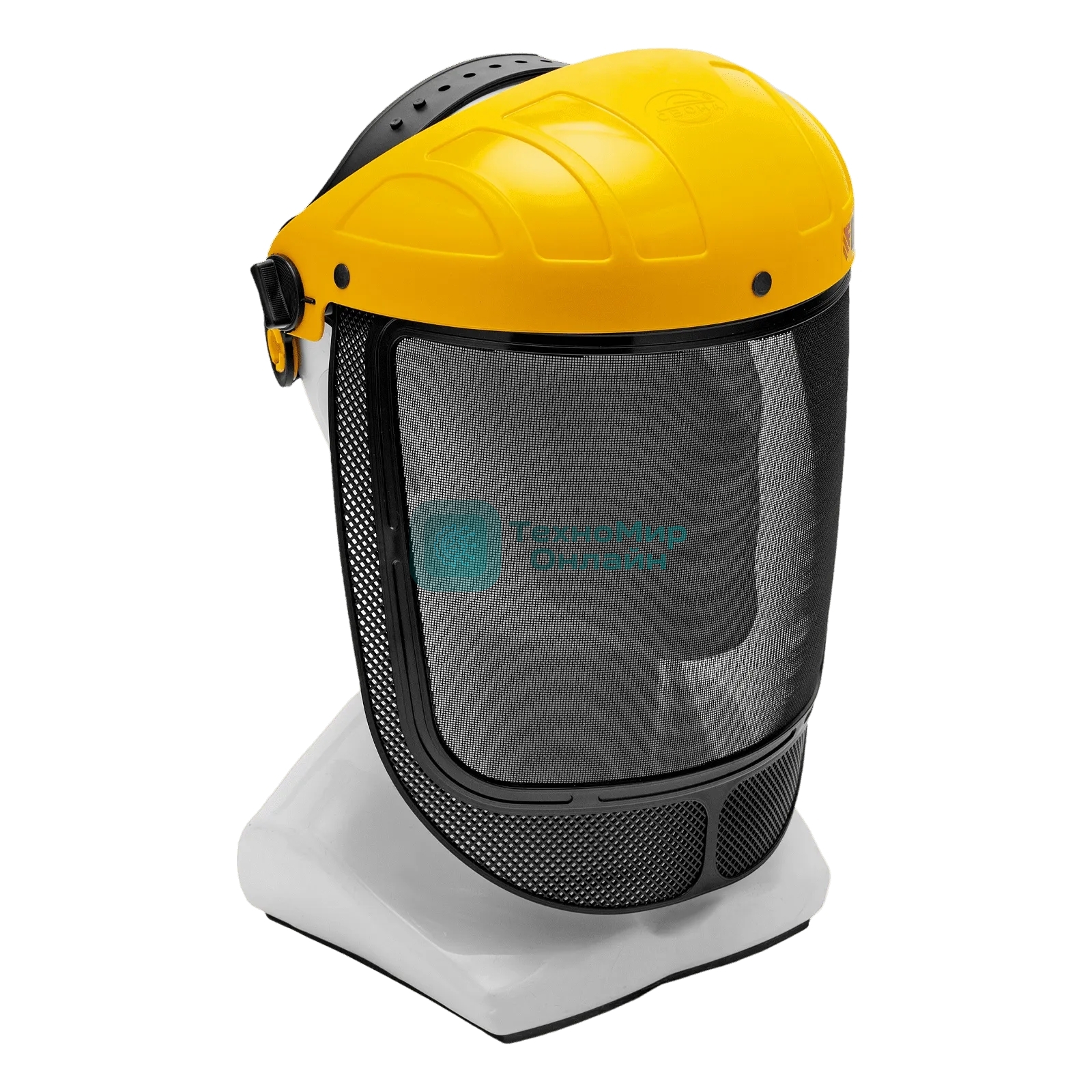 Щиток защитный лицевой с сеткой Denzel 