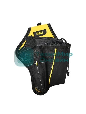 Поясная сумка-кобура монтажника Deli DLP07