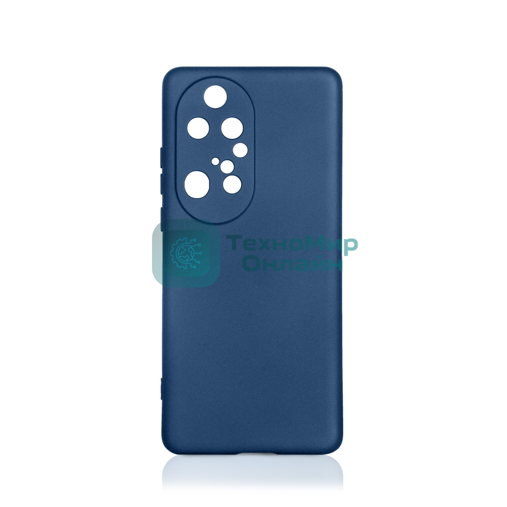 Чехол (клип-кейс) DF hwOriginal-26, для Huawei P50 Pro, синий hworiginal-26 (blue)