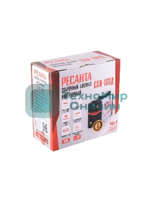 Сварочный аппарат Ресанта САИ-160Д инвертор ММА/TIG 6.5кВт
