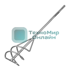 Миксер Сибртех для строительных смесей, 80х400 мм, хвостовик SDS plus