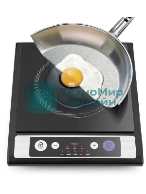 Плита электрическая Kitfort КТ-107 черный (настольная)