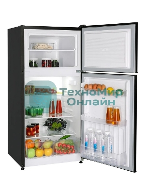 Холодильник Nordfrost NRT 144 232 черный двухкамерный 262/68 л морозилка сверху, капельная система