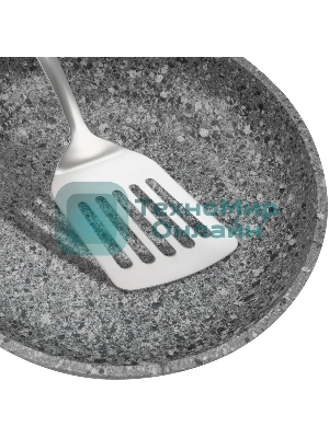 Сковорода Rondell Granit Carrara RDA-1846, 28см, без крышки, серый