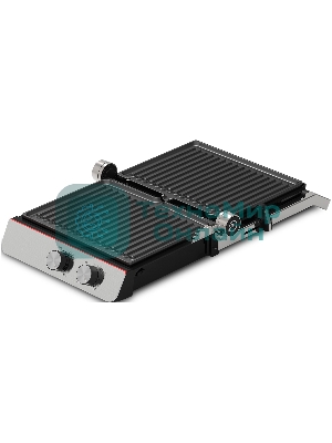 Гриль электрический Zigmund & Shtain ZEG-926 черный/серебристый, 2000 Вт