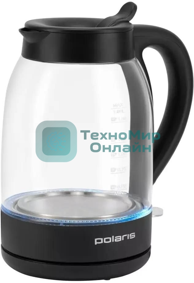 Чайник электрический Polaris PWK 1797CGL черный 1.8л. 2200Вт