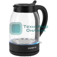 Чайник электрический Polaris PWK 1797CGL черный 1.8л. 2200Вт
