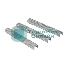 Скоба PNS 80/10S для пневмостеплера ASG 180, обивочная, тип 80 (21GA), длина 10, ширина 12,8 мм, сечение 0,65 x 0,95 мм, сталь, 5000 штук