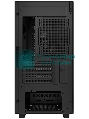 Компьютерный корпус Deepcool CH370 черный без БП mATX 1x120мм 1xUSB 2.0 1xUSB 3.0 audio bott PSU