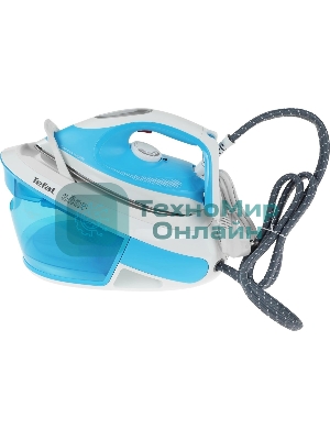 Парогенератор Tefal SV8002E0, голубой/белый