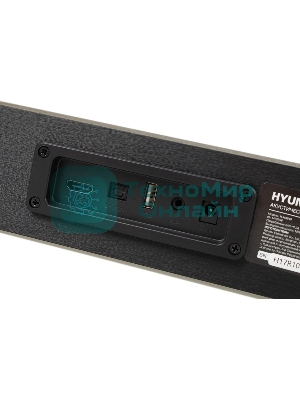 Микросистема Hyundai H-HA640 черный 150Вт FM USB BT SD/MMC/MS
