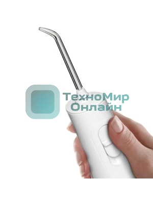 Ирригатор Waterpik WF-21 белый, от аккумулятора, 210 мл, 2 режима