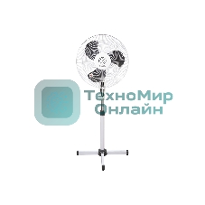 Вентилятор Energy EN-1660 белый/серый, напольный, 40 Вт, 3 скорости, 40 см