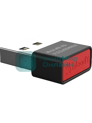 Мышь беспроводная A4Tech Bloody R36 Ultra черный, 12000 dpi, радиоканал, USB, кнопки - 7