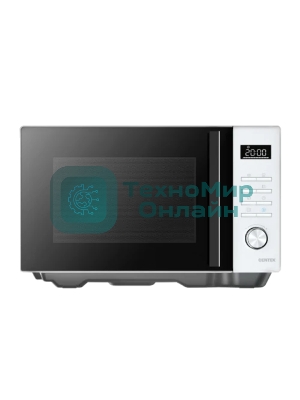 Микроволновая печь Centek CT-1563 белый, 23 л, 800 Вт, переключатели - кнопки, поворотный механизм