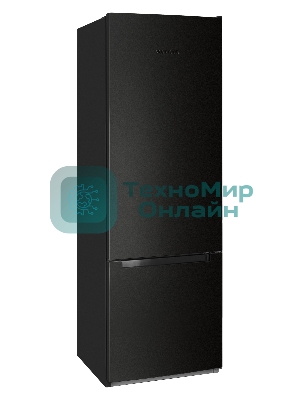 Холодильник Nordfrost NRB 124 B черный, двухкамерный 238/70 л морозилка снизу