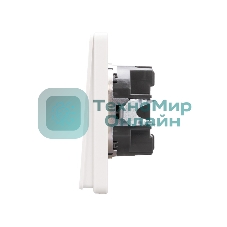 Выключатель Kranz ROUND 1 кл с подсветкой 10А с/у перламутр