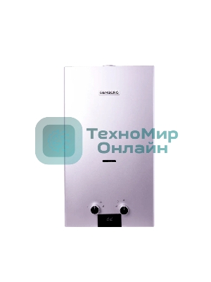 Водонагреватель GENBERG 110.01 Стандарт 10 л. Серебро